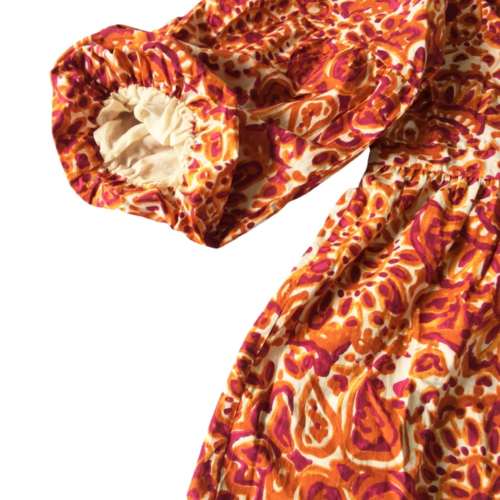 Anthropologie Love The Label Floral Open Back Blouse NWT 2X Plus - Picture 8 of 15